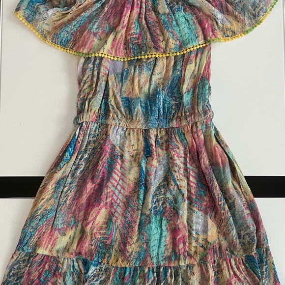 The “Radhi dress” in “splash” by Tolani. Size small. - Picture 4 of 13
